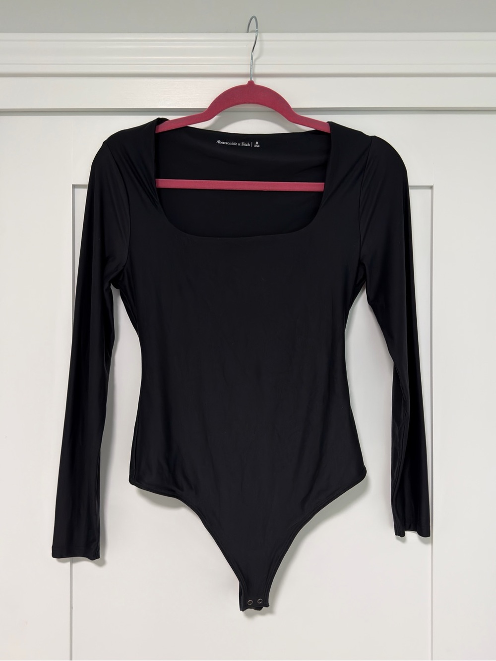 Abercrombie & Fitch Long-Sleeve Scoop Neck Bodysuit